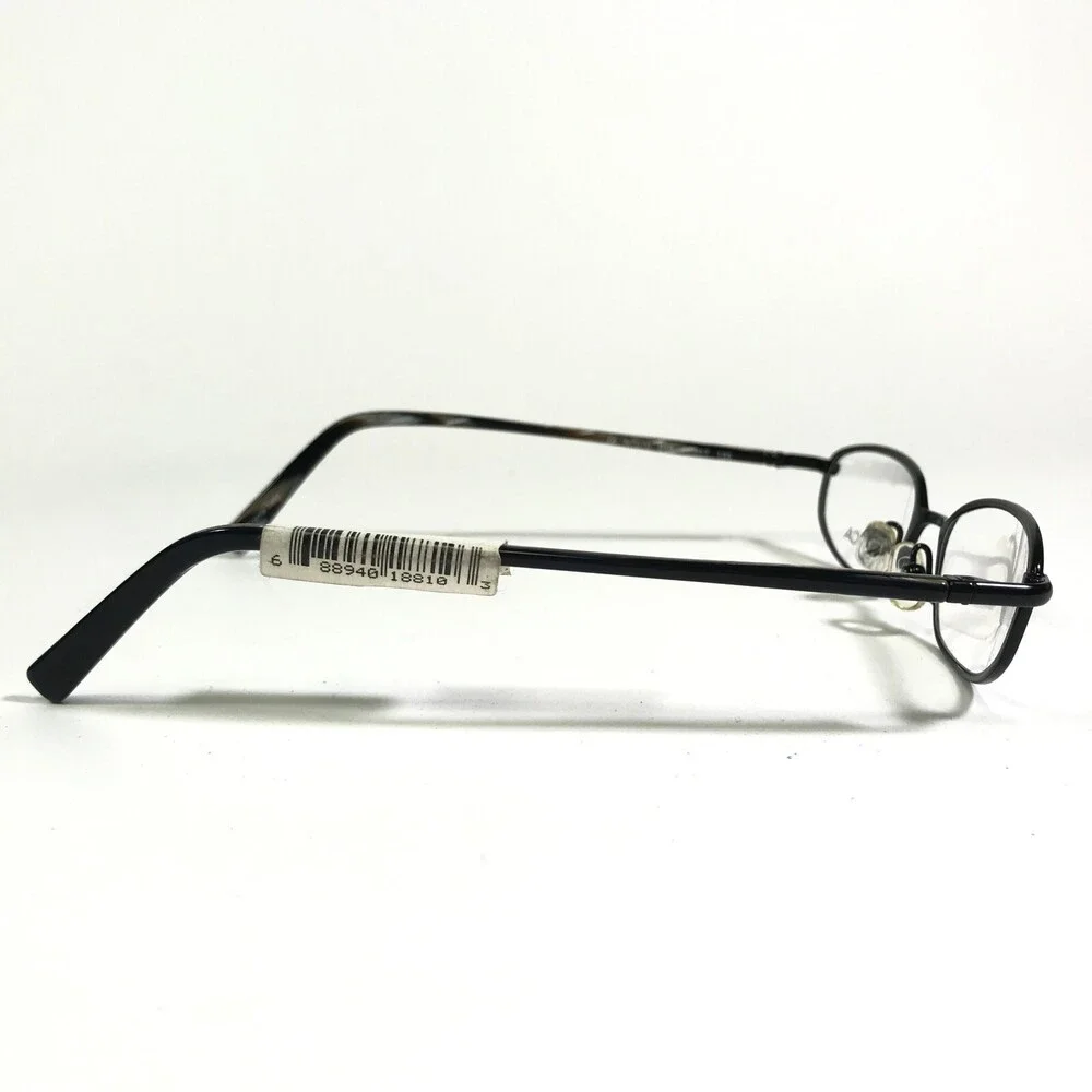 Nautica Eyeglasses Frames N7070 010 Black Rectangular Full Rim 47-17-135